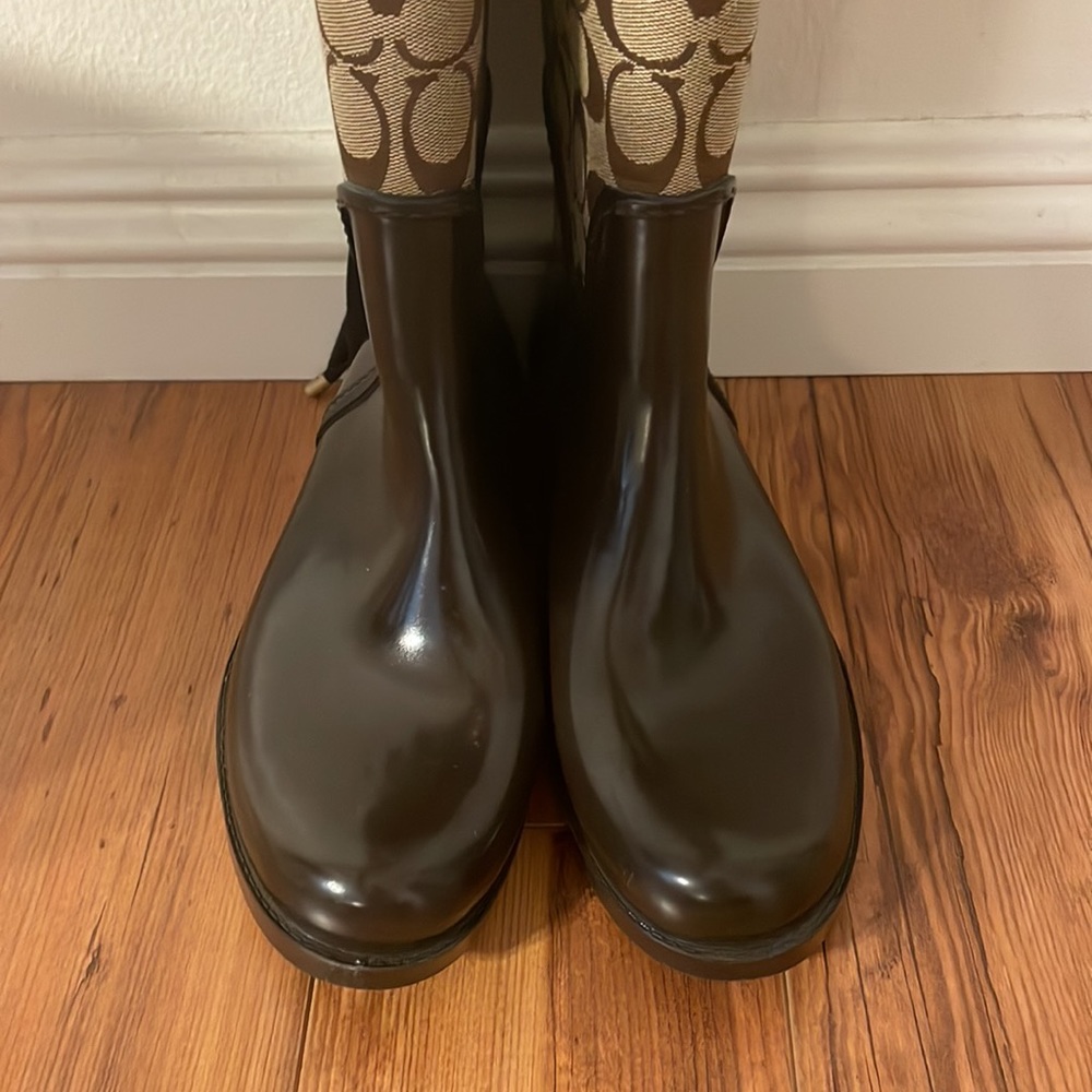 Coach tall rain boots - Picture 5 of 7